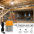 High Quality Work Lights Led 100W 60W Portable Jobsite Lighting Led Construction Temporary Work Shop Light Led